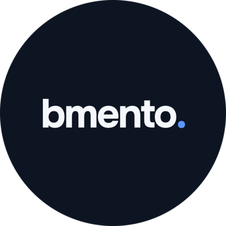 bmento 로고